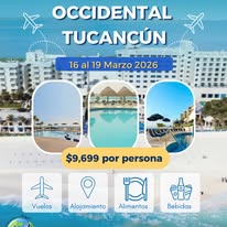 Paquete Occidental Tucancún